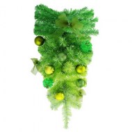 Ёлка подвесная настенная зеленая, 50 см